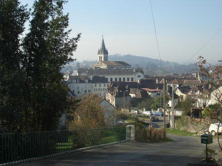 View down to town centre View down to town
centre
